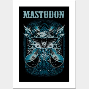 MASTODON BAND Posters and Art